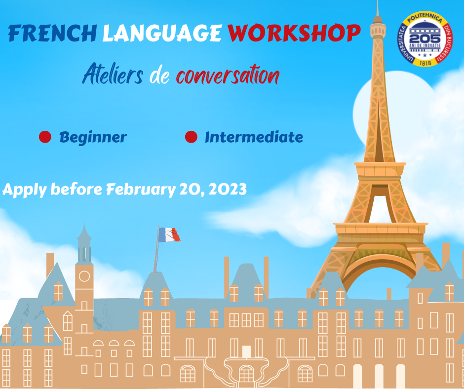 French Language Workshop - Ateliers de conversation